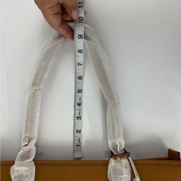 Michael Kors Jet Set large Saffiano brown leather tote bag - Picture 12 of 12